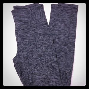 Athleta metro tight space dye grey xxs
